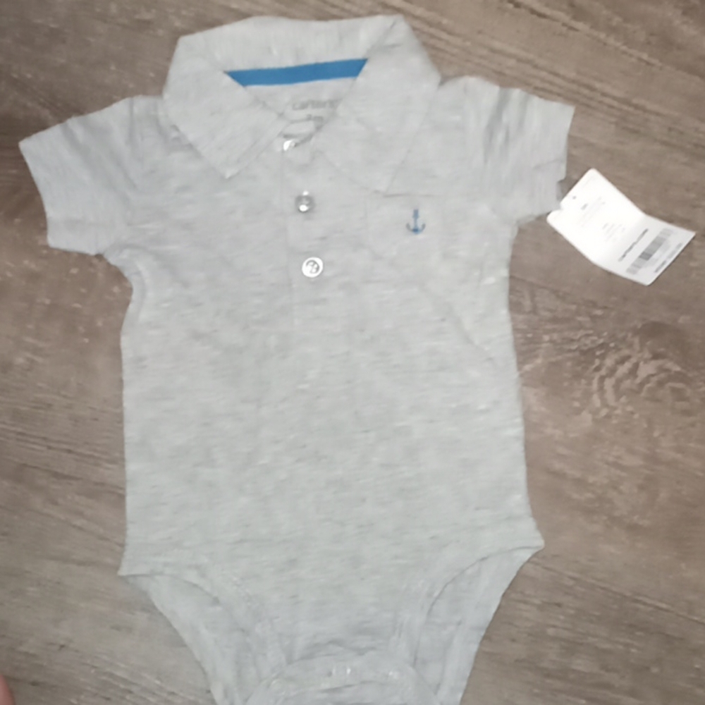 Carters, 3mos, polo shirt